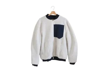 Manteau blanc/marine Galeries Lafayette XL
