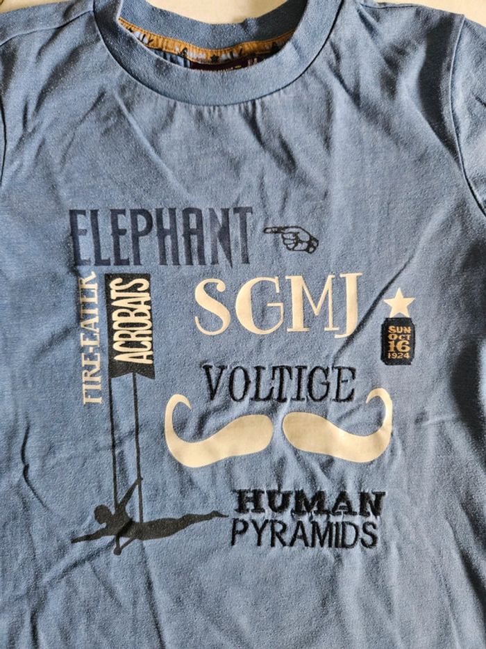 T-shirt ml garçon 10 ans Sergent major U24 - photo numéro 3