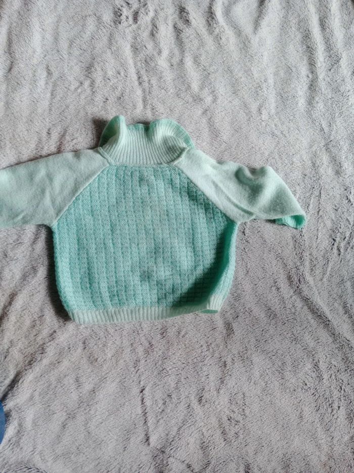 Pull et veste jean 18 mois lot de 2 c21 - photo numéro 11