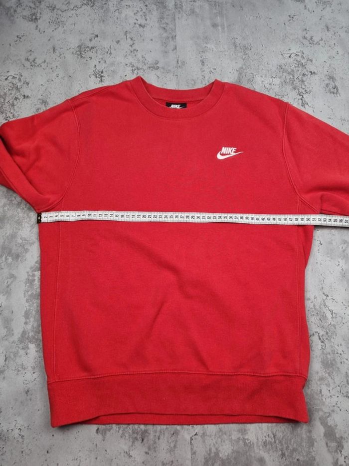 Sweat Nike rouge logo blanc – Taille XS Hommes - photo numéro 11