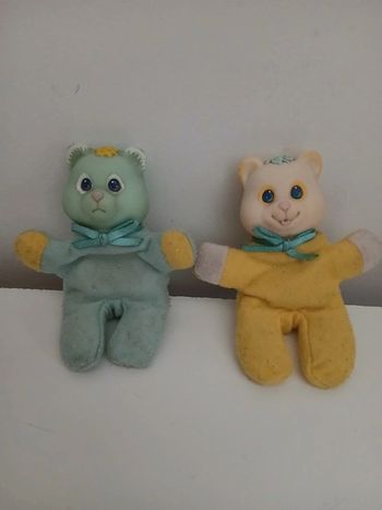 Lot cubs baby teal surprise bear plush