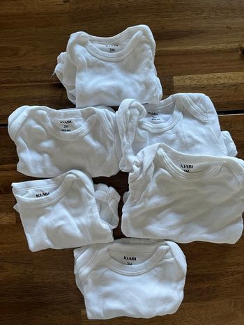 Lot bodies Kiabi 3 mois