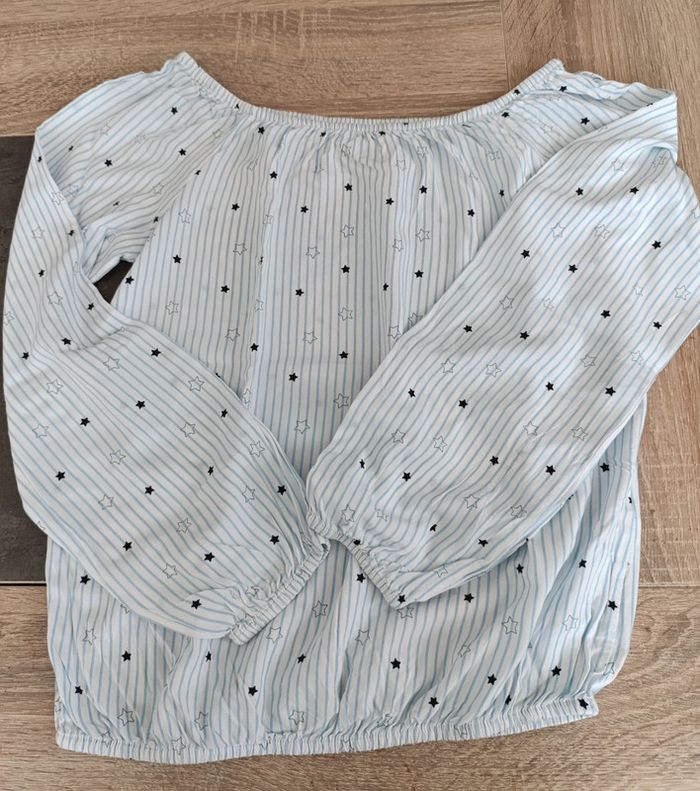 blouse manches longues fille taille 14ans