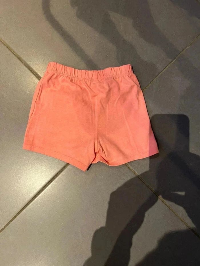 Short - Disney - Rose / Corail - 24 mois - photo numéro 3