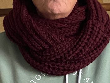 Snood en grosse maille
