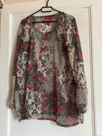 Blouse fleurie