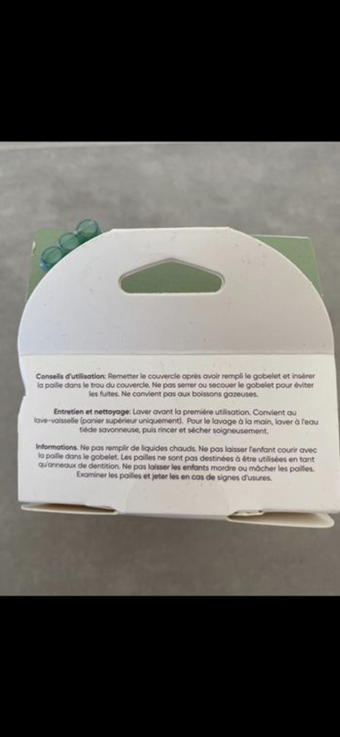 Lot de 3 gobelets avec pailles Dinosaure - photo numéro 8