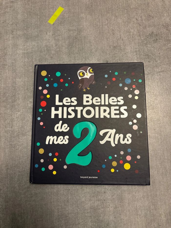 Livre les belles histoires de mes deux ans