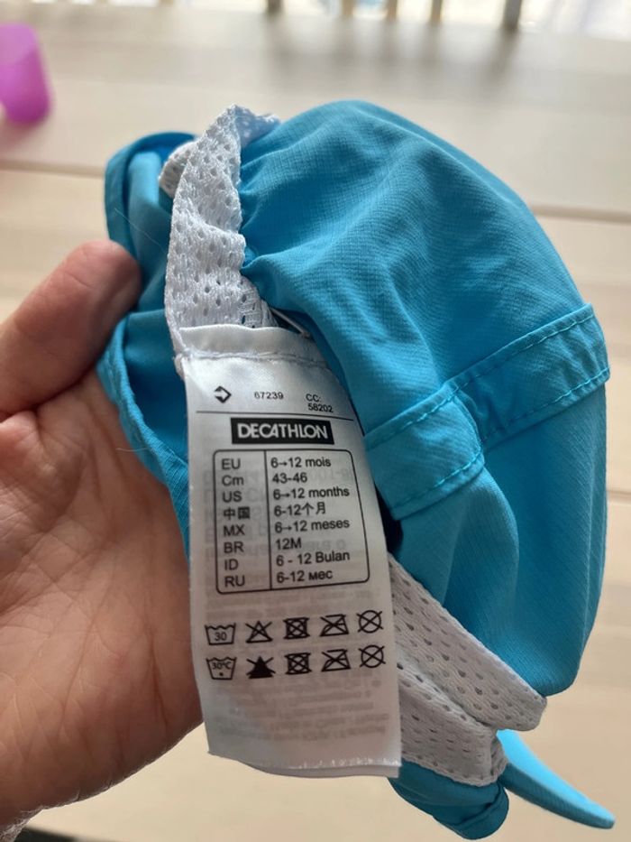 Casquette bébé anti vu - photo numéro 2