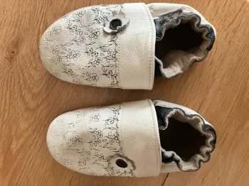 Chaussons cuir souples