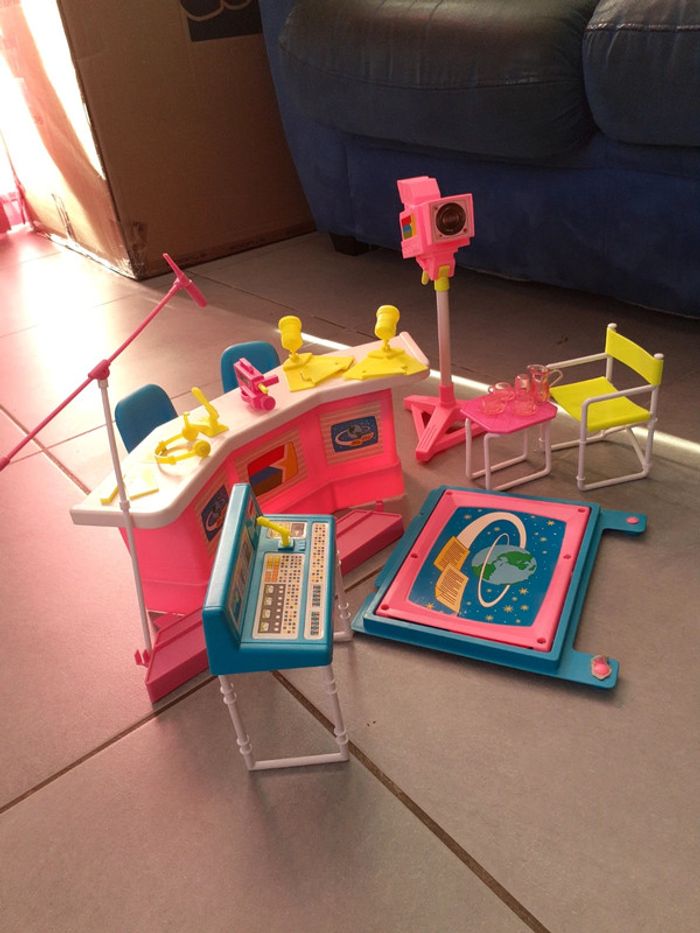 Studio de télévision barbie vintage - photo numéro 2