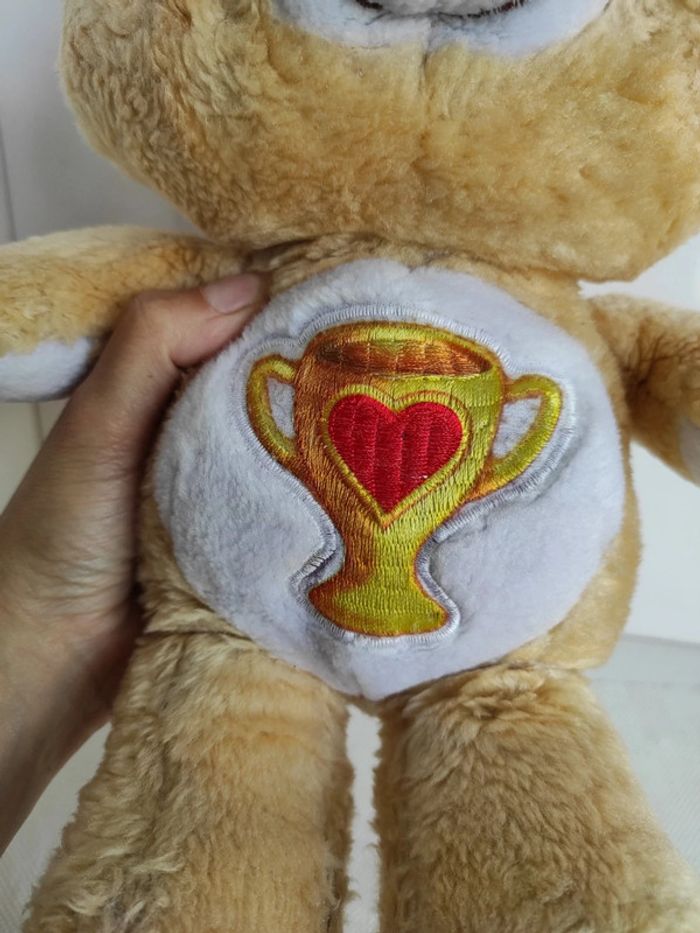 Peluche Bisounours g1 plush Care bears champ care bear groschampion vintage - photo numéro 8