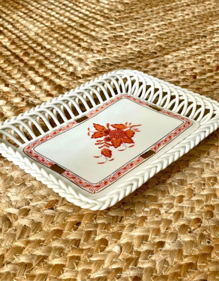Plat en porcelaine HEREND - photo numéro 2
