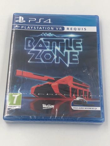 Jeu vidéo Battle Zone PS VR sur console Ps4
