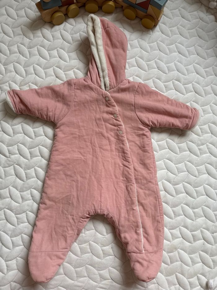 Combinaison pilote en velours côtelé vieux rose rare– 6 mois – Tartine et Chocolat - photo numéro 8