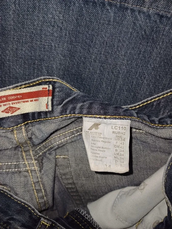 Jeans coupe droite Lee Cooper - photo numéro 8