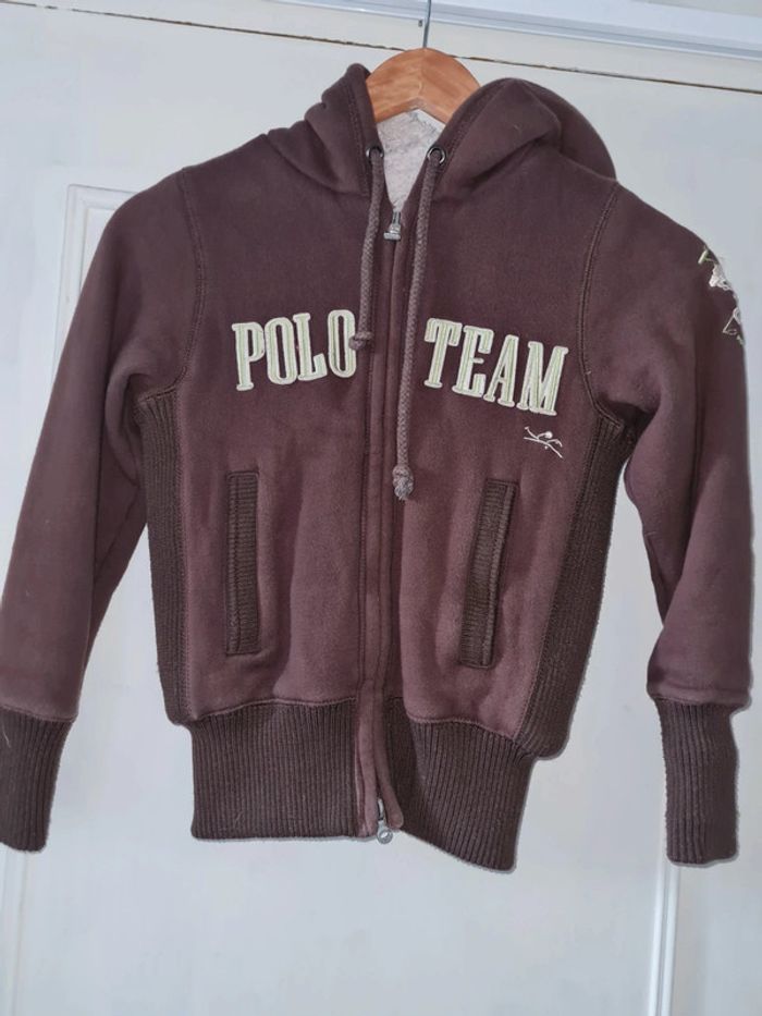 Veste molletonnée 10 ans