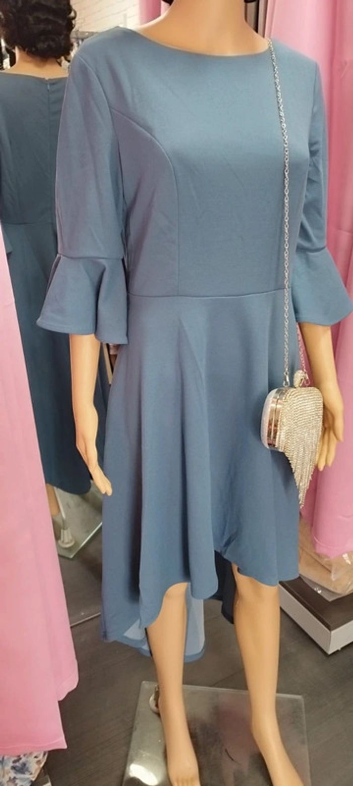 Robe vintage années 20 taille  L - photo numéro 3