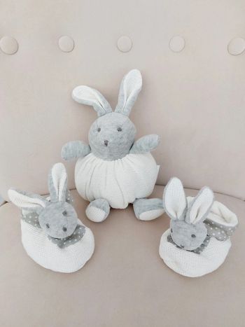 Peluche déco et chaussons