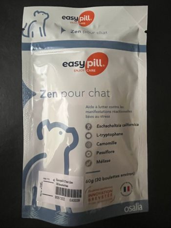Friandises Easy pill Zen pour chat