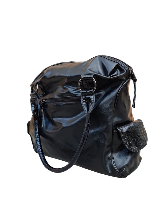 Sac à main femme cuir vintage 2009 porté épaule - neuf - photo numéro 9