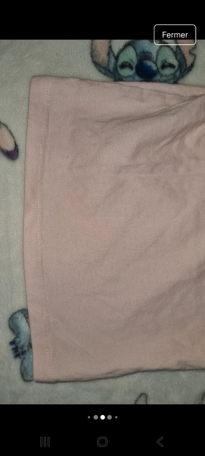 Tee-shirt manche courte 6 mois fille en très bon état - photo numéro 5