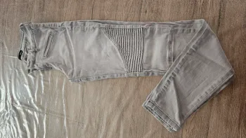 Jeans gris T36 Etam