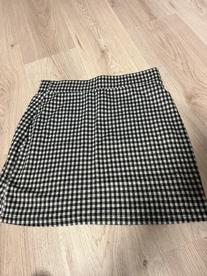 Jupe à carreaux