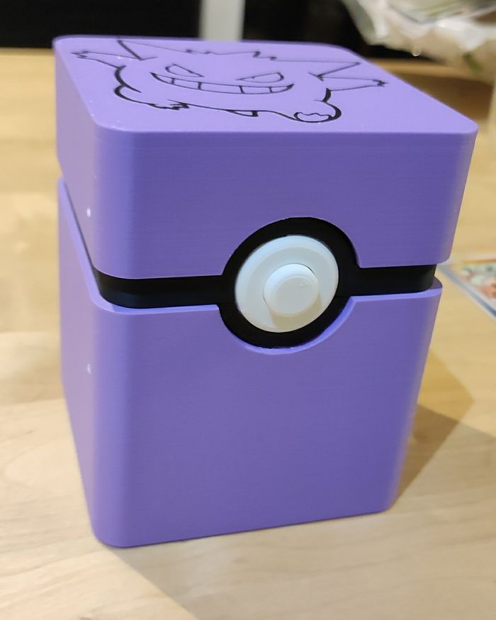 Deck Box Ectoplasma – Boîte de Rangement Cartes (Sleeves & Toploaders) 😈 - photo numéro 3