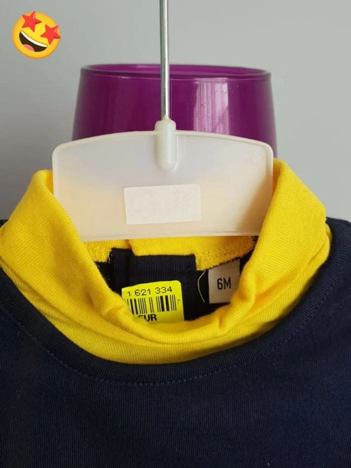 Ensemble pour bébé fille 6 mois neuf - photo numéro 3