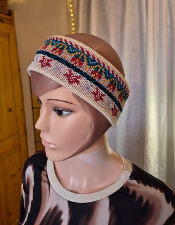 Bandeau tête vintage