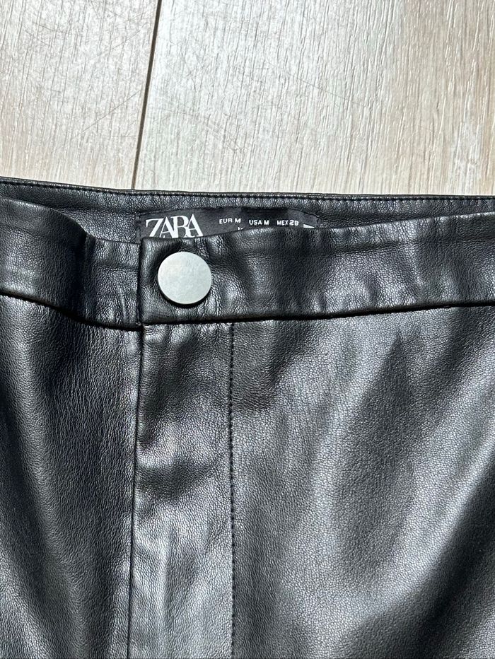 Pantalon similicuir Zara - photo numéro 10