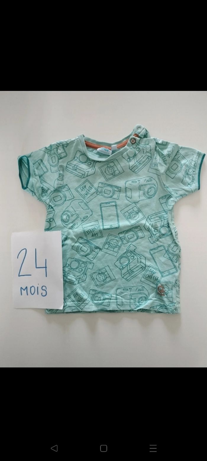 Lot de 9 t-shirts manches courtes - photo numéro 2