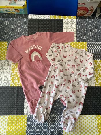 Lot pyjamas moltonné