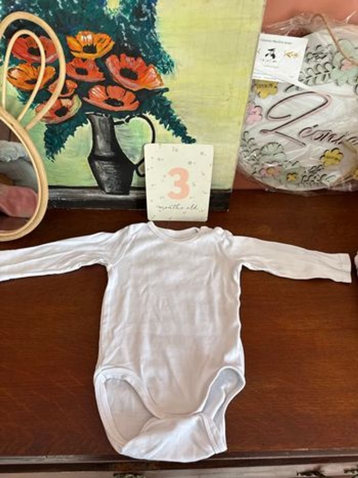 Lot 21 vêtements bébé 3 mois - photo numéro 4