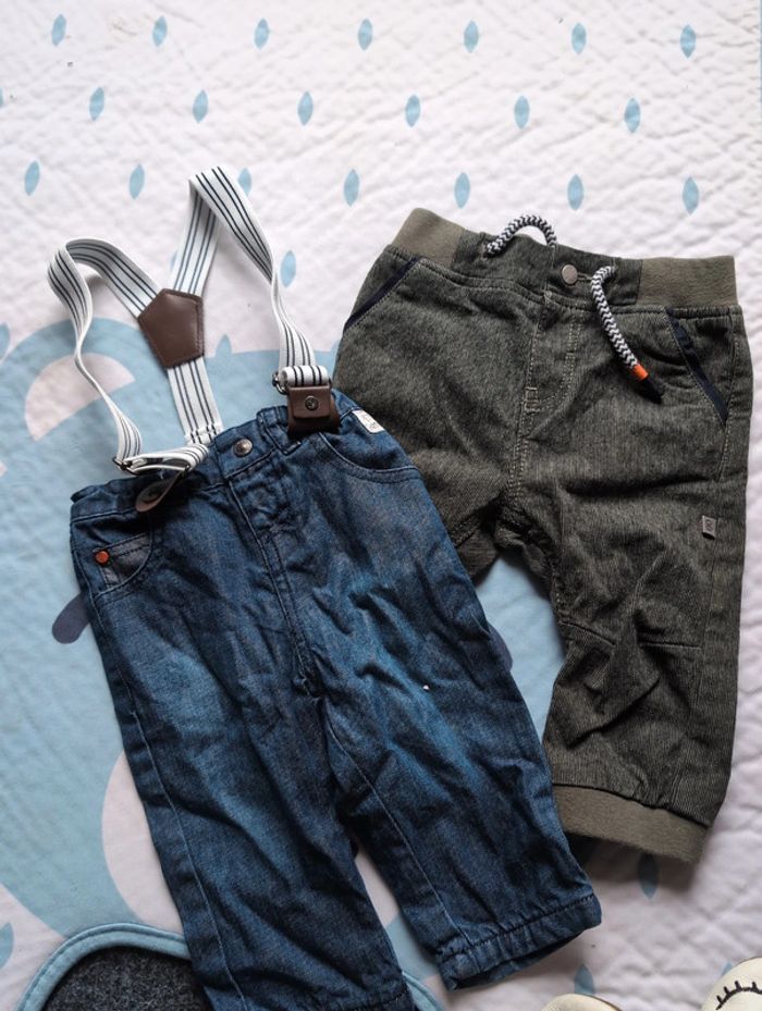 Lot pantalon