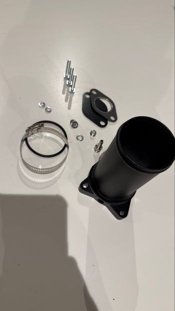 Kit suppression EGR 63mm noir pour moteurs VAG 1.9 TDI 90, 105, 115, 130, 150 et 160 - VW / Audi / Seat / Skoda