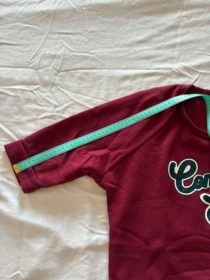 Top/Pull manche 3/4 bordeaux - photo numéro 7