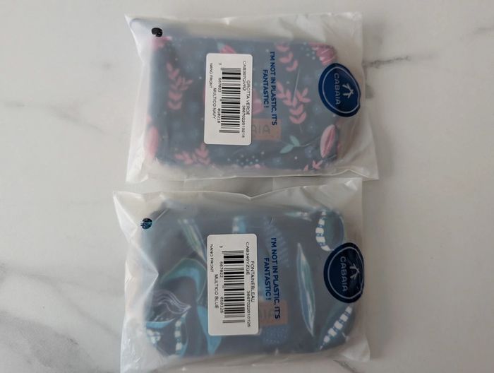 Lot de 2 pochettes nano cabaia - photo numéro 2