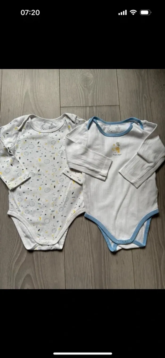 Lot de 3 bodies taille 18 mois - photo numéro 4