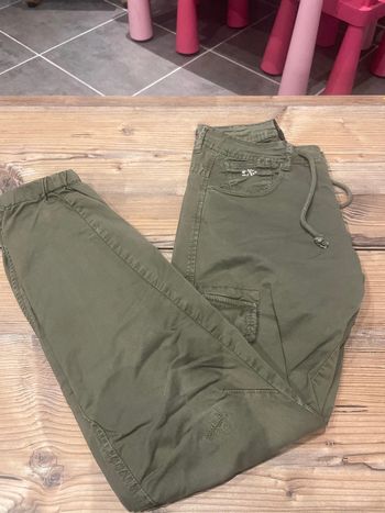 Pantalon style treillis militaire le temps des cerises