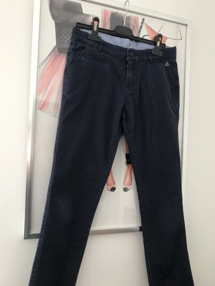 Pantalon chino Petit Bateau 10 / 12 ans - photo numéro 2