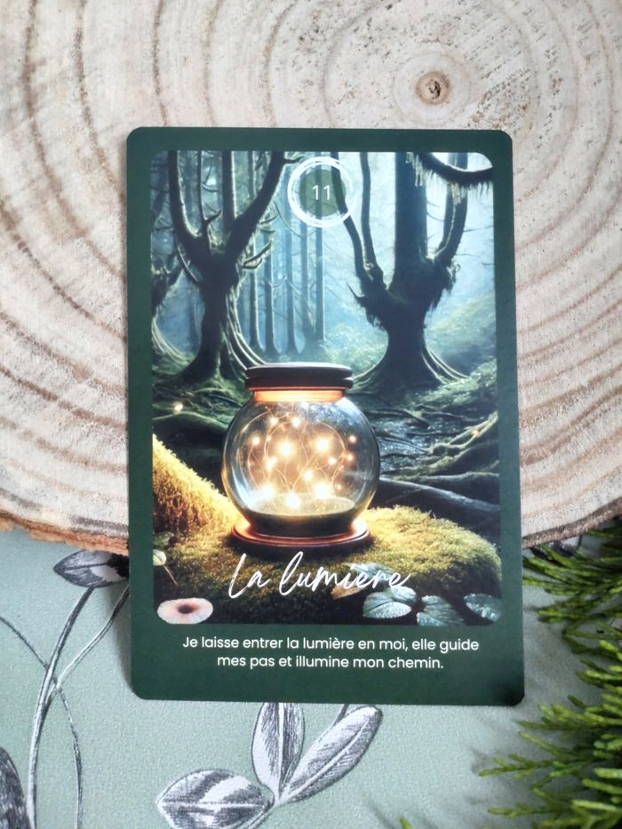 Oracle de la forêt enchantée, jeu divinatoire doux et puissant, Edition Premium 2025 - photo numéro 2
