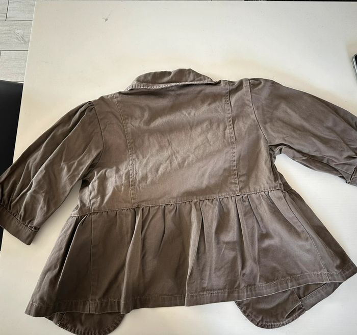 Veste marron kaki cintrée - photo numéro 7