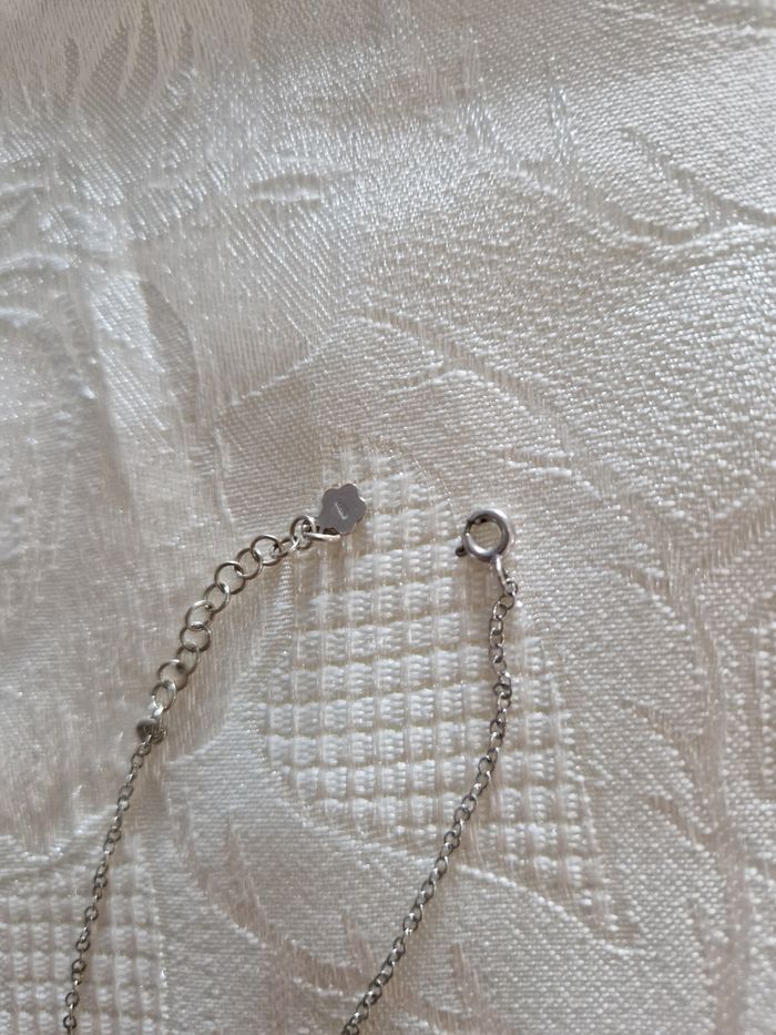 Bracelet en argent fleur - photo numéro 5