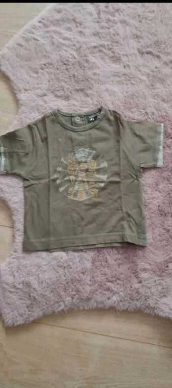 T-shirt bébé  "tout  compte fait"  12 mois