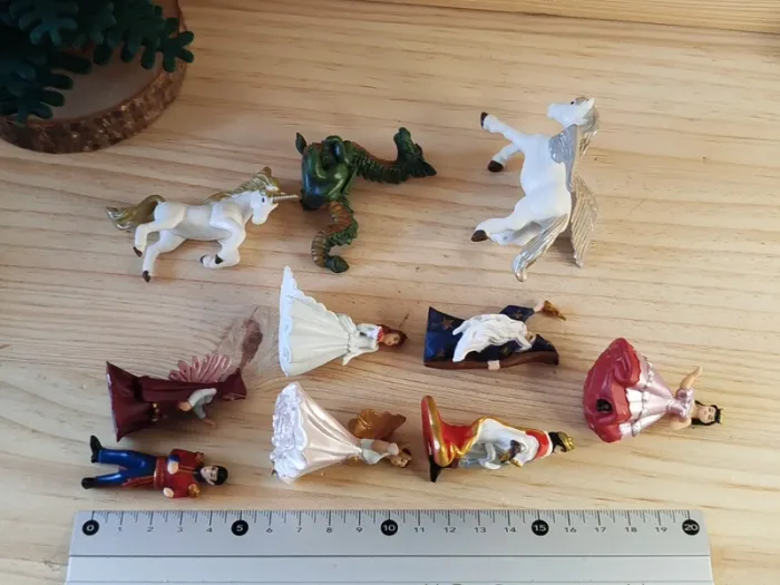 PAPO mini figurines personnages - licorne - dragon - photo numéro 10