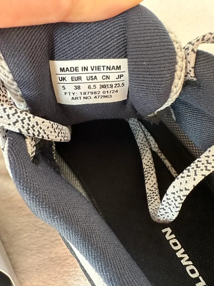 Salomon elixir gtx pour femme taille 38 neuf - photo numéro 7