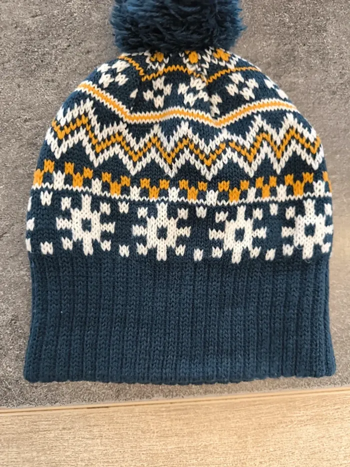 Bonnet et son snood garçon 12/18 mois 47cm Orchestra - photo numéro 7