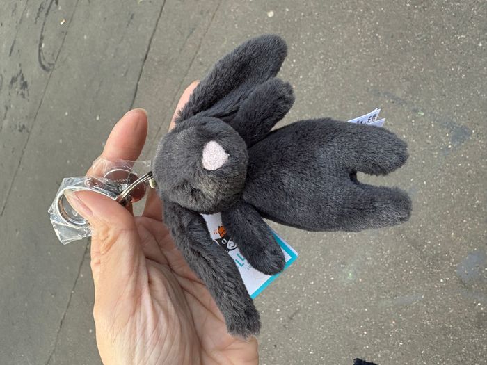 Jellycat|Bashful Bunny Inky Bag Charm - photo numéro 3